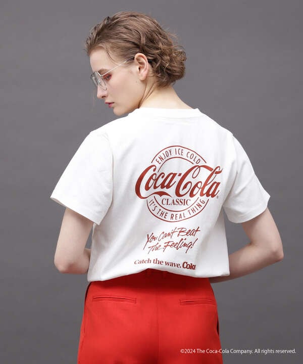 AVIREX / Coca-Cola 90'S POCKET LOGO T-SHIRT(Women's)