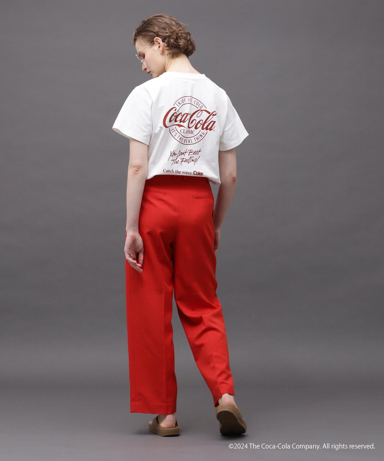 AVIREX / Coca-Cola 90'S POCKET LOGO T-SHIRT(Women's)