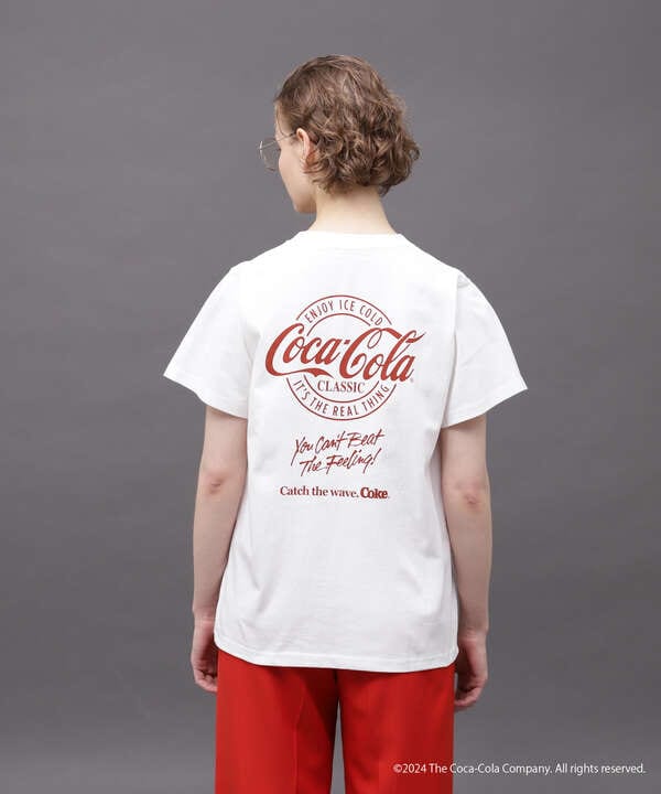 AVIREX / Coca-Cola 90'S POCKET LOGO T-SHIRT(Women's)