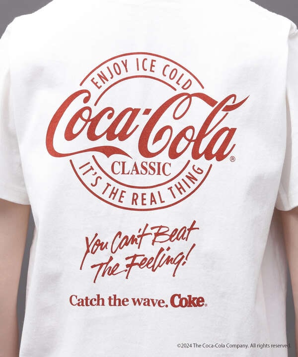 AVIREX / Coca-Cola 90'S POCKET LOGO T-SHIRT(Women's)