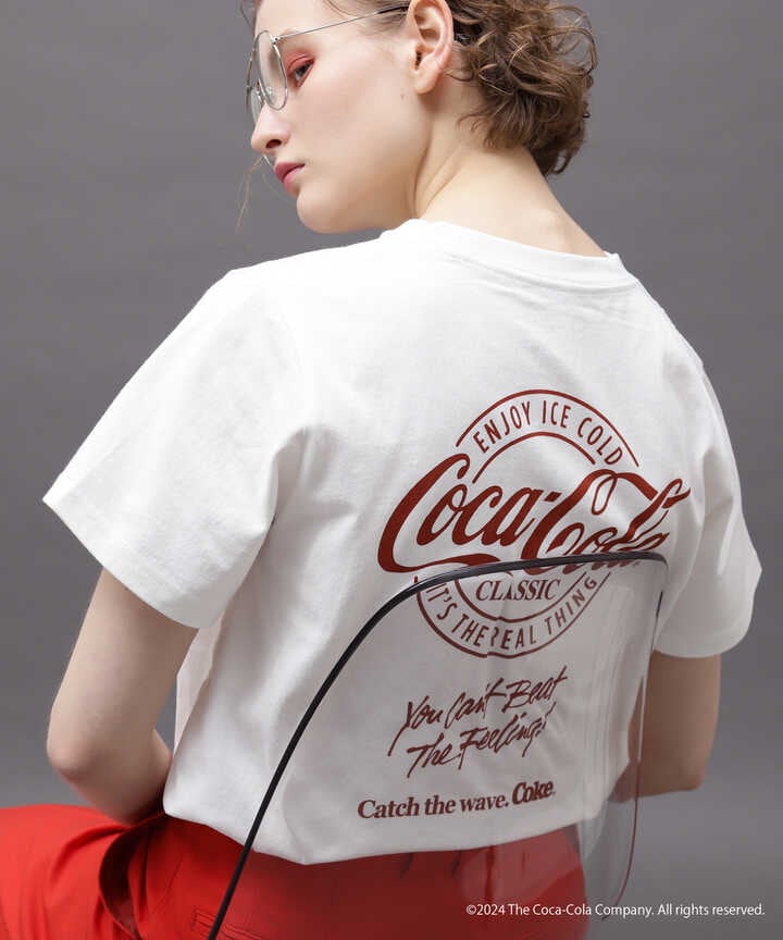 AVIREX / Coca-Cola 90'S POCKET LOGO T-SHIRT(Women's)