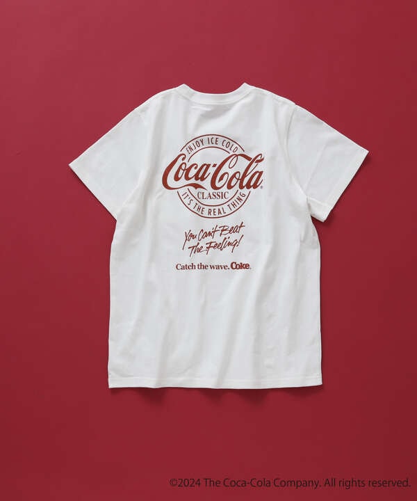 AVIREX / Coca-Cola 90'S POCKET LOGO T-SHIRT(Women's)