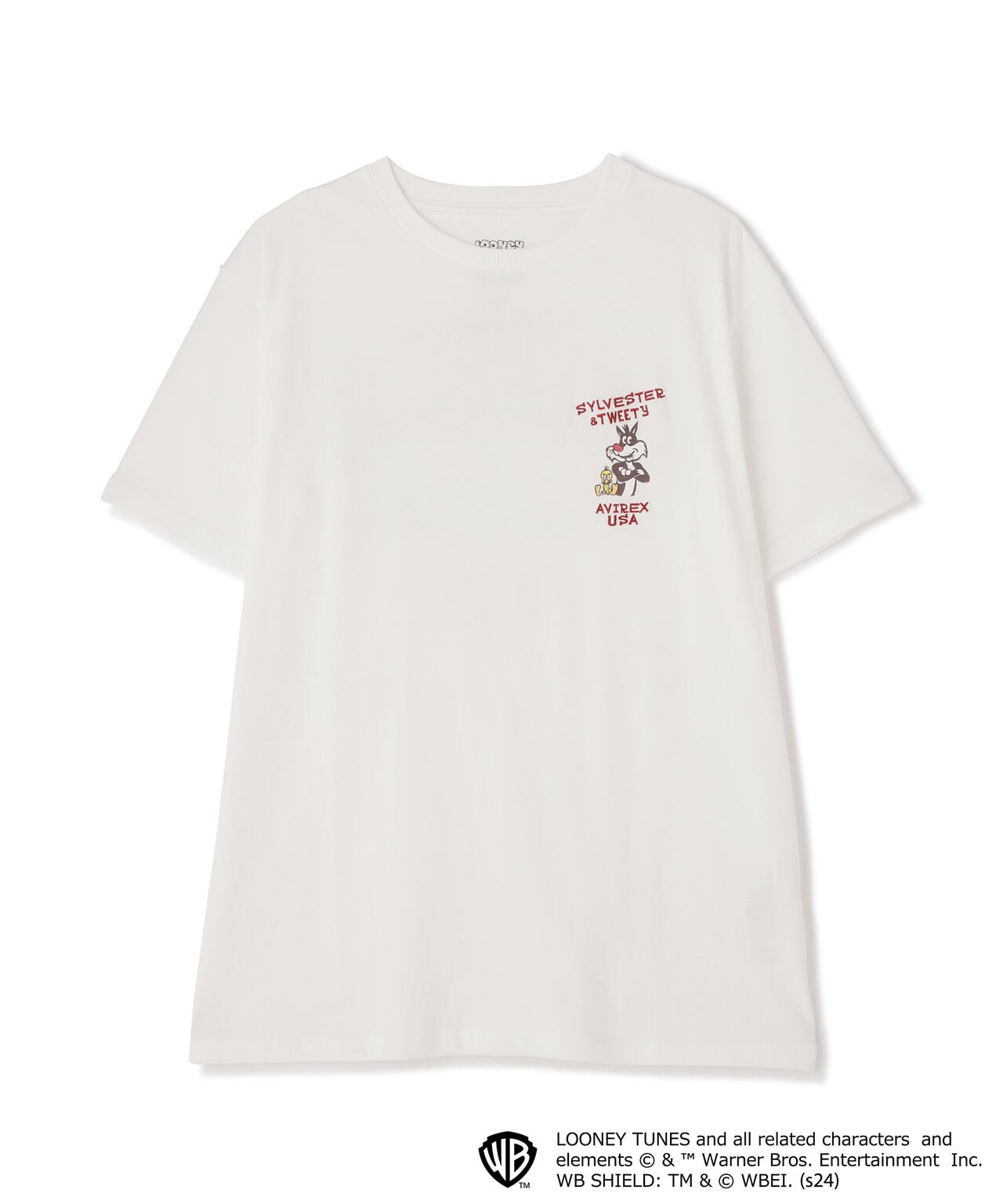 《LOONEY TUNES/AVIREX/RyuAmbe》Bugs Bunny T-SHIRT