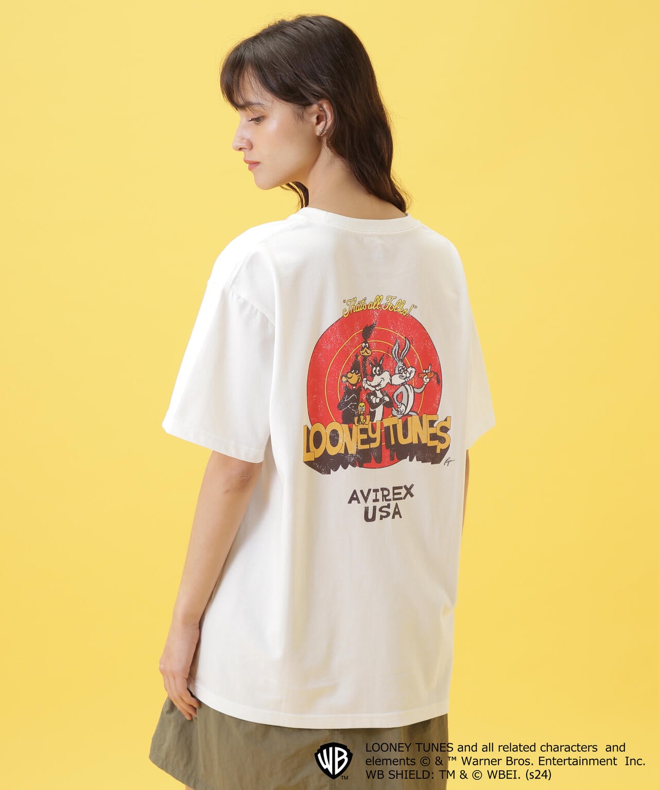 《LOONEY TUNES/AVIREX/RyuAmbe》ALL STAR T-SHIRT