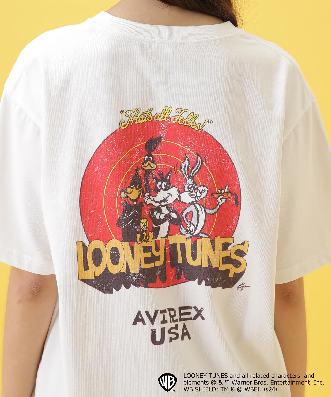 《LOONEY TUNES/AVIREX/RyuAmbe》ALL STAR T-SHIRT