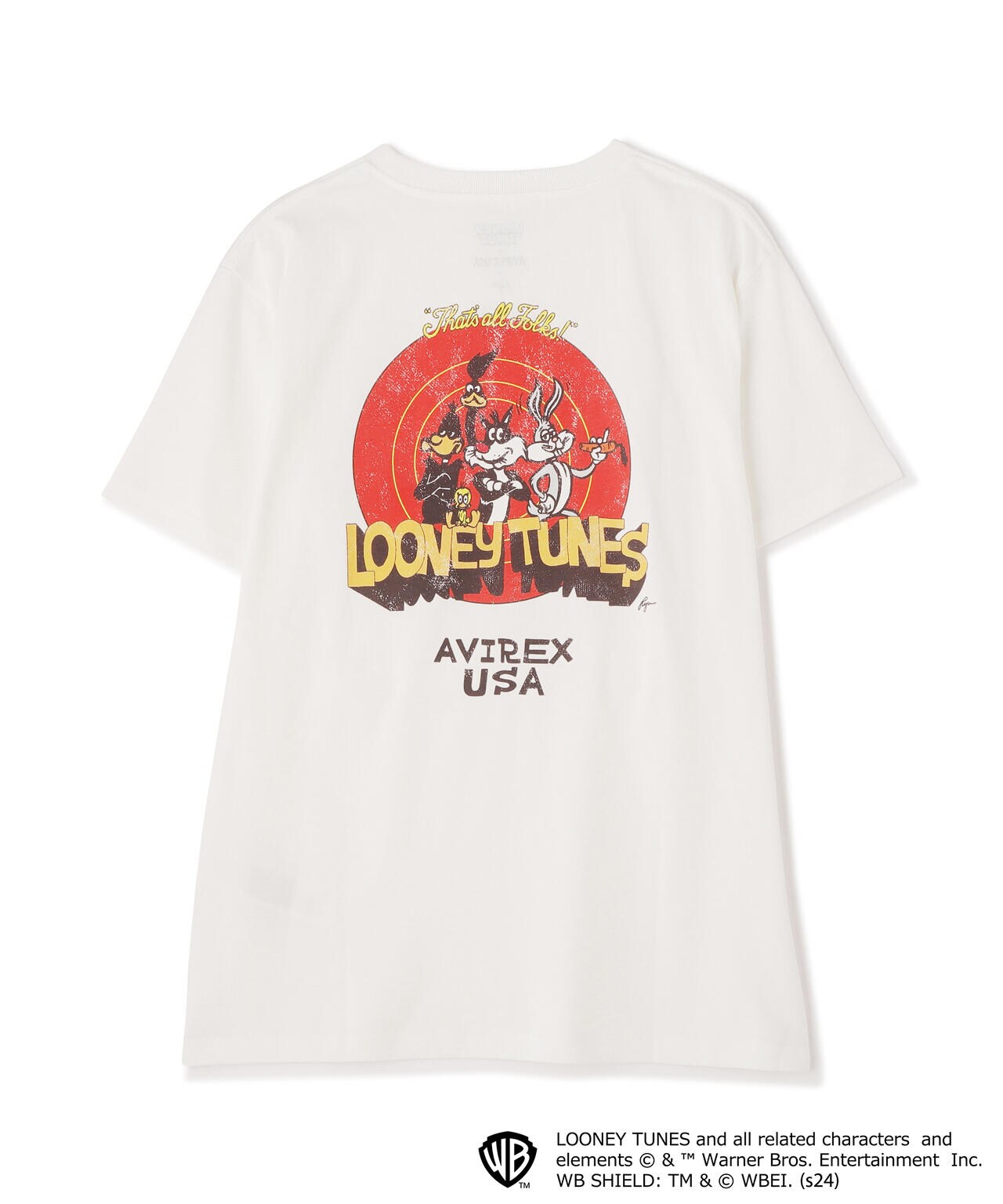 《LOONEY TUNES/AVIREX/RyuAmbe》ALL STAR T-SHIRT