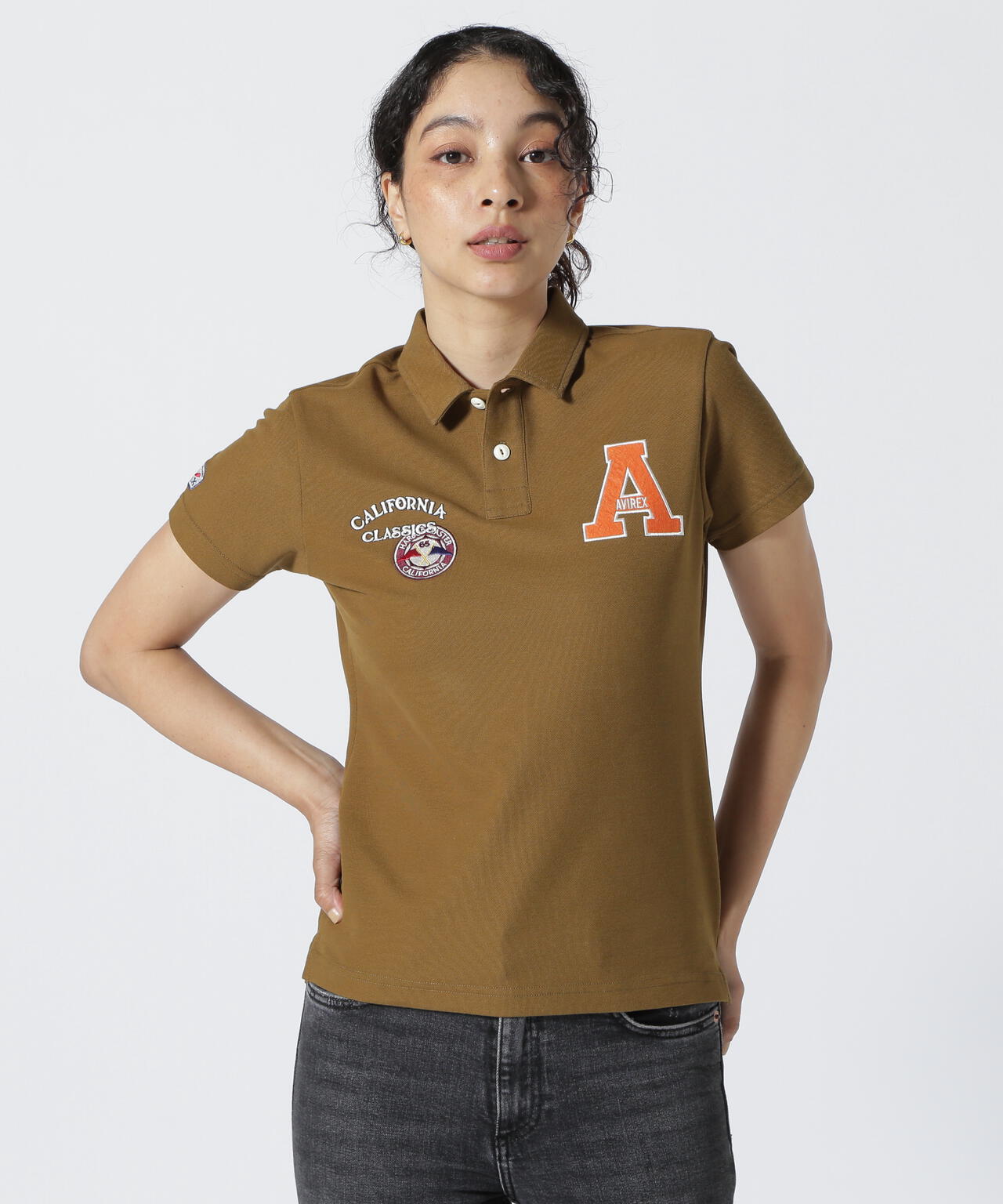 GOLF WEAR》シーズナルポロシャツレディース | AVIREX ( アヴィレックス ) | US ONLINE STORE（US  オンラインストア）