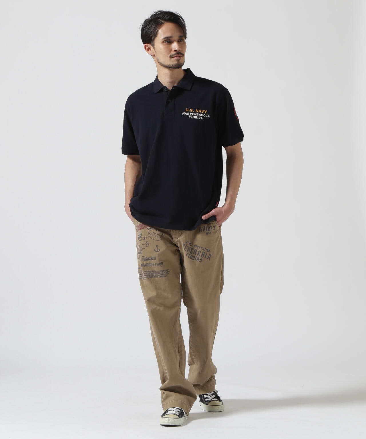 BLUE ANGELS SHORT SLEEVE POLO SHIRT / ブルーエンジェルス 半袖 