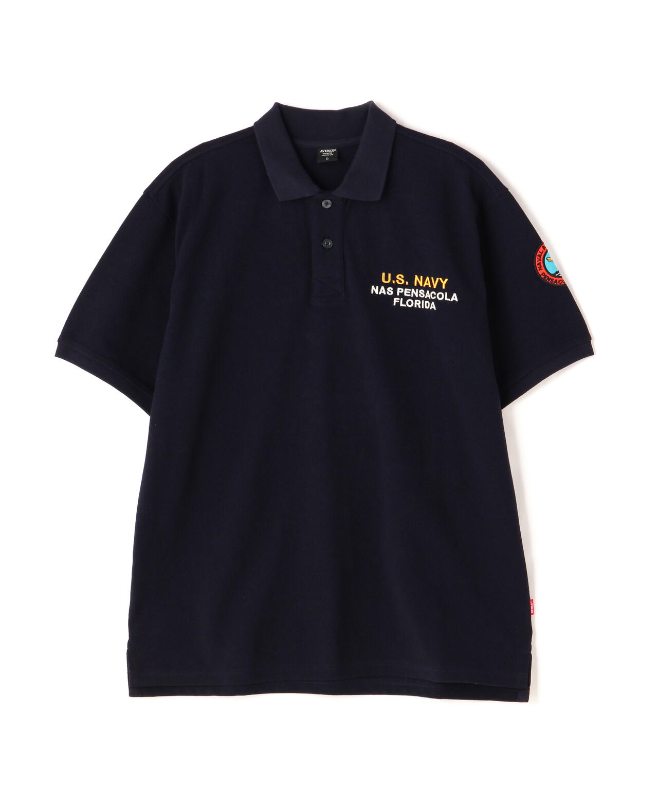 BLUE ANGELS SHORT SLEEVE POLO SHIRT / ブルーエンジェルス 半袖 ポロシャツ / AVIREX /