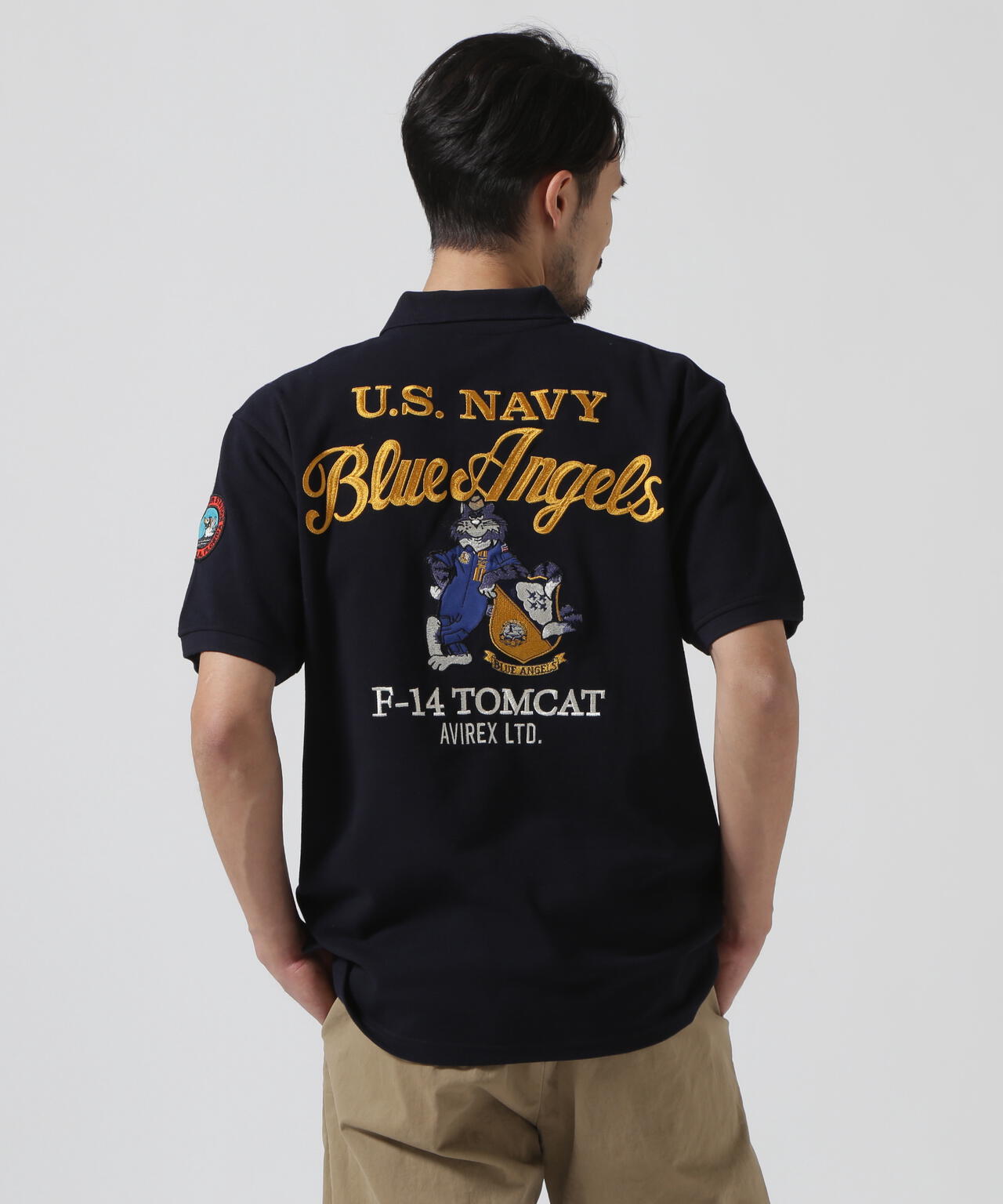 BLUE ANGELS SHORT SLEEVE POLO SHIRT / ブルーエンジェルス 半袖