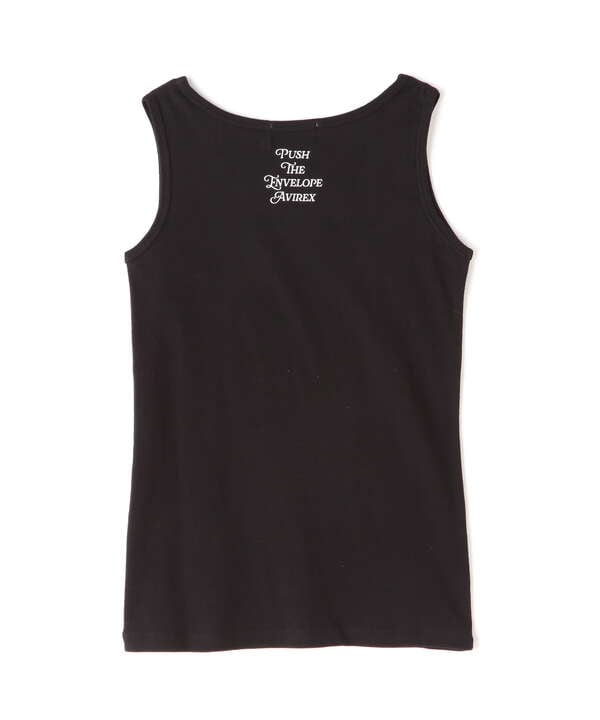 《直営店限定》ONE POINT PRINT TANK TOPS/ワンポイントプリント タンクトップ