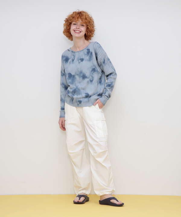 《直営店限定》TIE DYE DESIGN KNIT TOPS