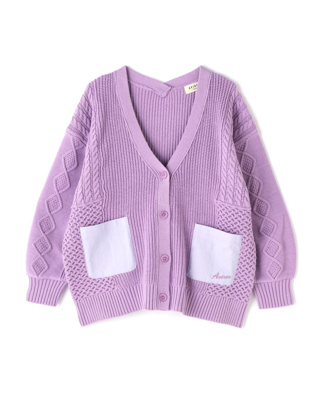 《直営店限定》L/S MELANGE CARDIGAN/メランジ カーディガン