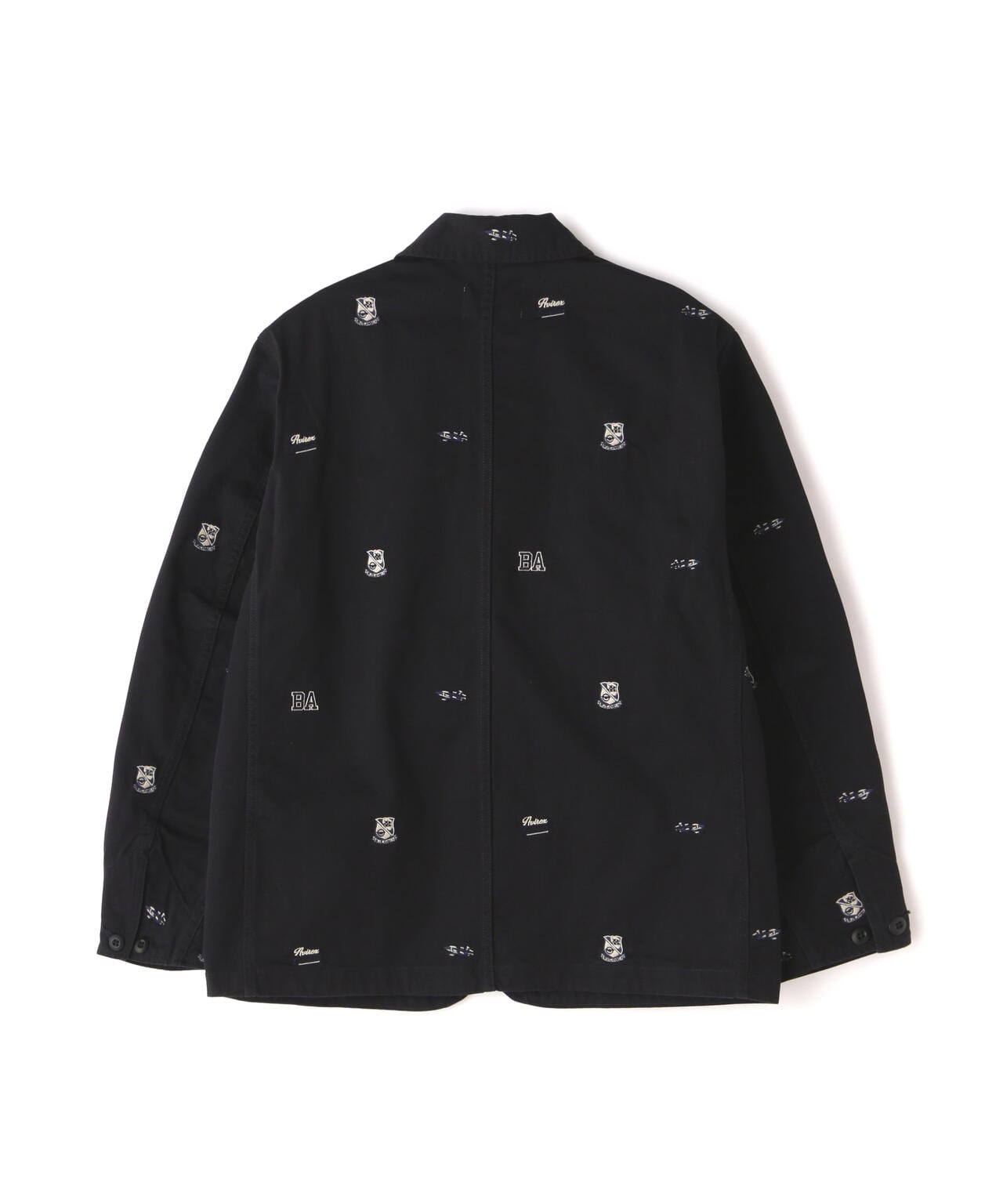 POINT EMBROIDERY COVERALL JACKET