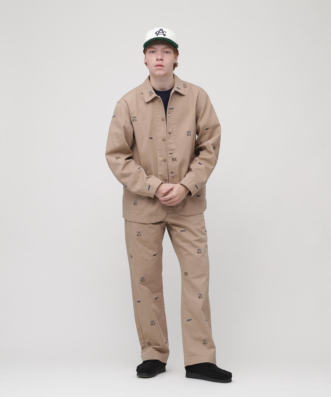 POINT EMBROIDERY COVERALL JACKET | AVIREX ( アヴィレックス ) | US ONLINE STORE（US  オンラインストア）