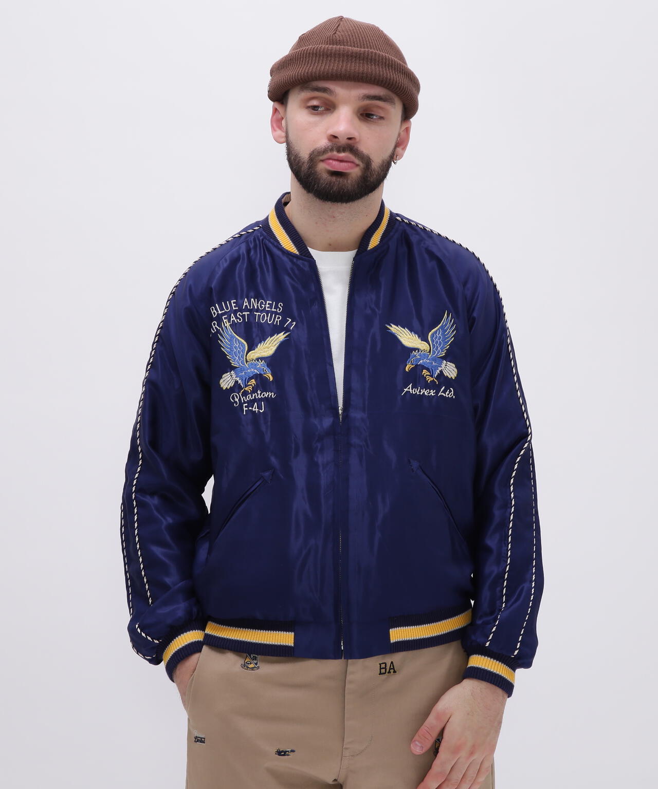 AVIREX × TAILOR TOYO》SUKA JACKET BLUE ANGELS / アヴィレックス ...