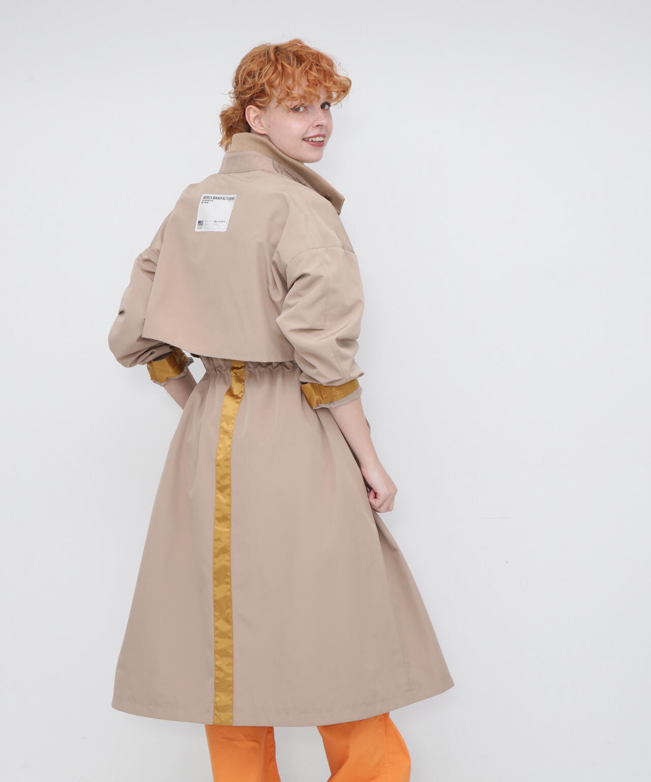 激安価格の AVIREX ◇極美品◇ Over キャメル コート Coat Detail 