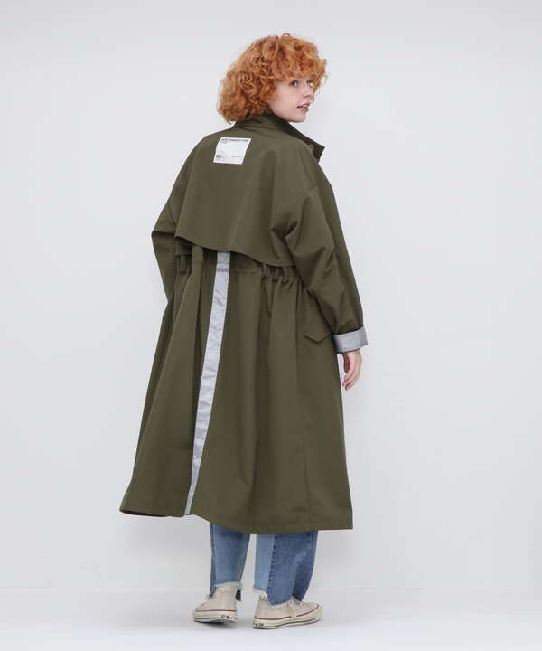 《直営店限定》STAND COLLAR LONG COAT/スタンドカラーロングコート