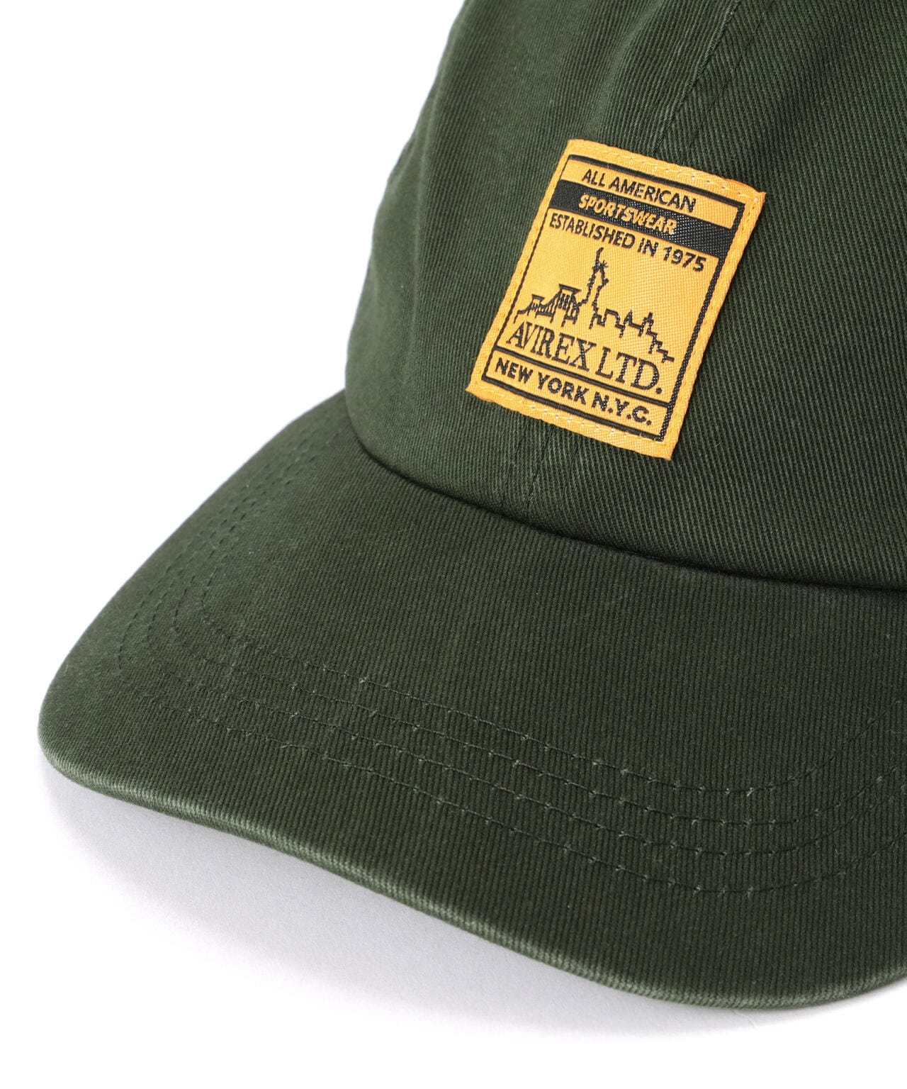 NYC WASH LOGO CAP / NYC ウォッシュ ロゴキャップ / AVIREX / アヴィレックス