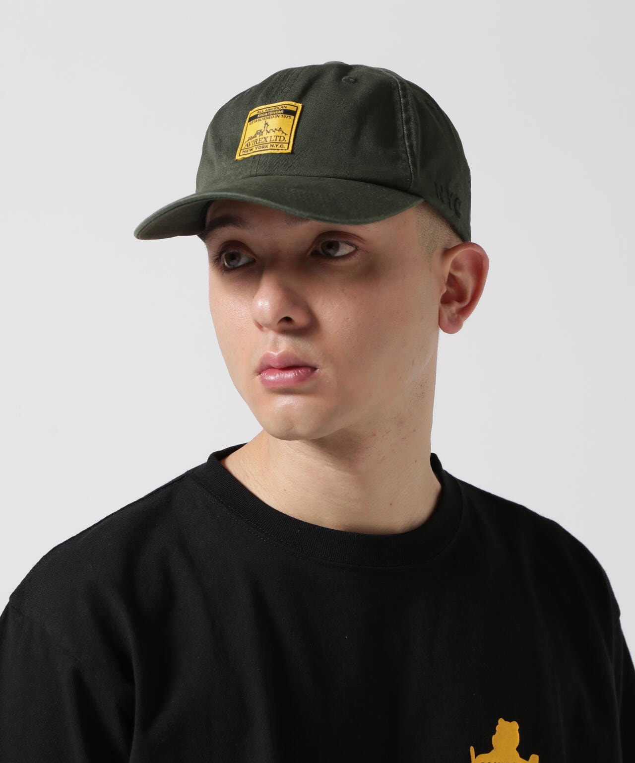 NYC WASH LOGO CAP / NYC ウォッシュ ロゴキャップ / AVIREX / アヴィレックス