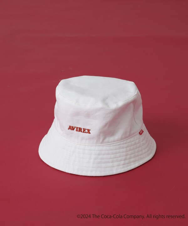 AVIREX / Coca-Cola 80'S REVERSIBLE BUCKET HAT