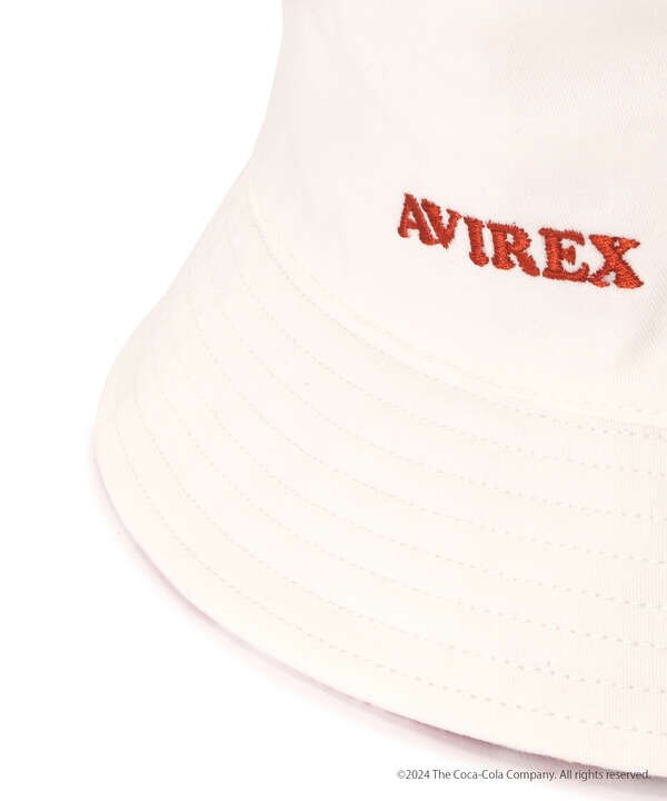 AVIREX / Coca-Cola 80'S REVERSIBLE BUCKET HAT