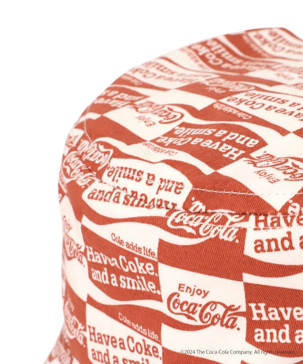 AVIREX / Coca-Cola 80'S REVERSIBLE BUCKET HAT