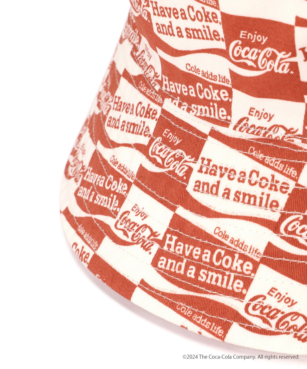 AVIREX / Coca-Cola 80'S REVERSIBLE BUCKET HAT