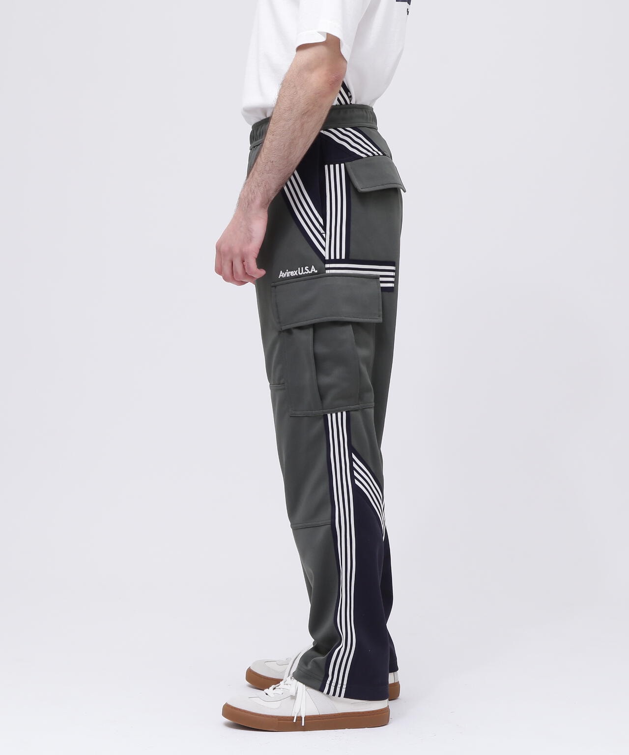 《CROSSOVER》TRACK CARGO PANTS / トラック カーゴパンツ / AVIREX / アヴィレックス