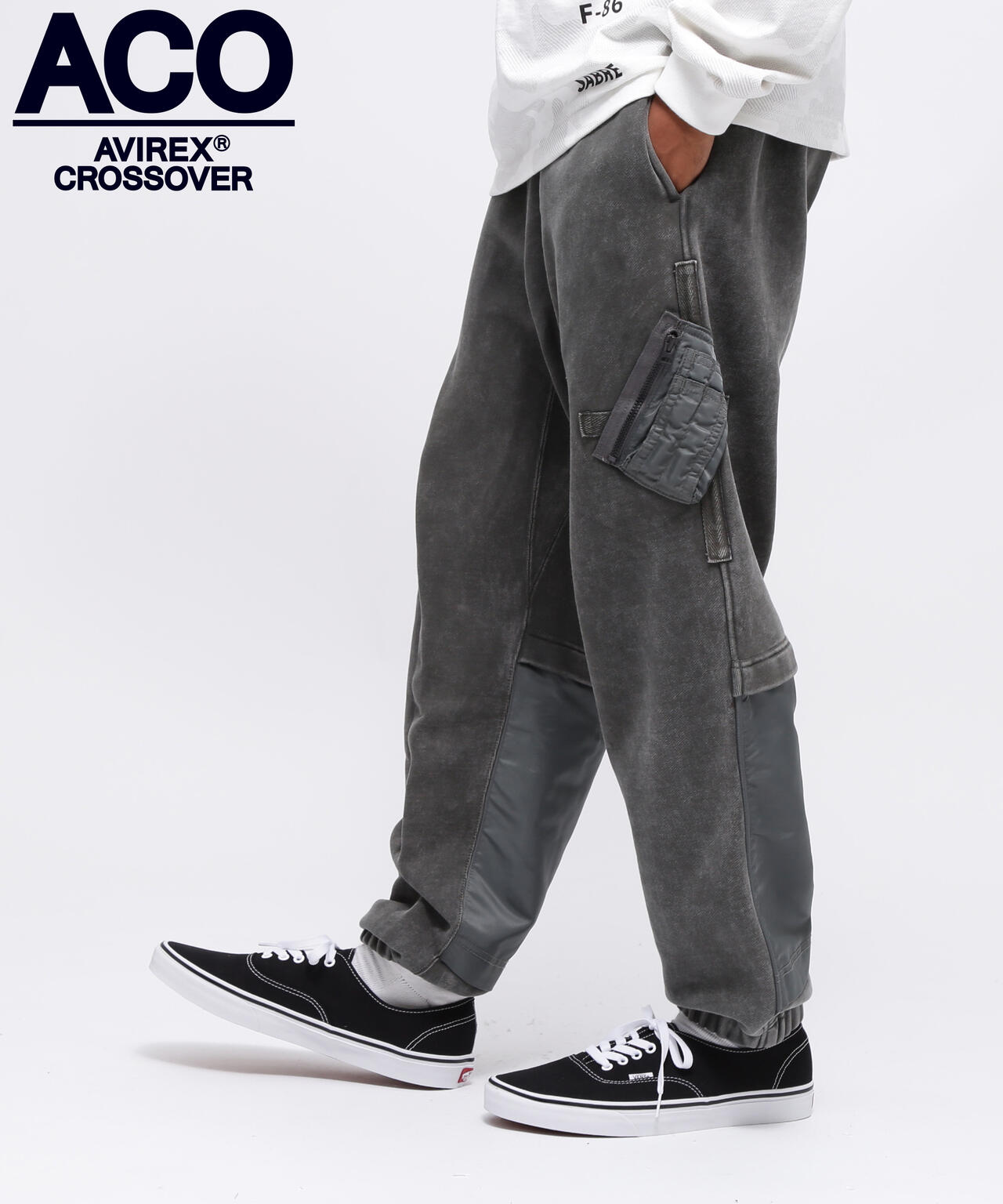 《CROSSOVER》CUSTOM SWEAT PANTS / カスタム スウェットパンツ / AVIREX / アヴィレックス