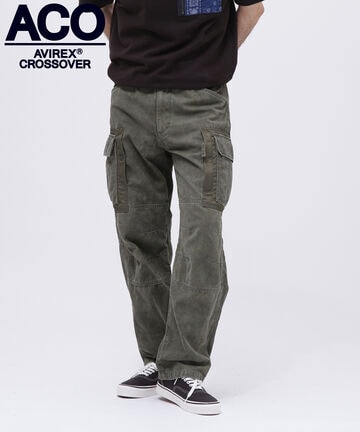 《CROSSOVER》FADED CUSTOM CARGO PANTS / フェイデッド カスタム カーゴパンツ / AVIREX 