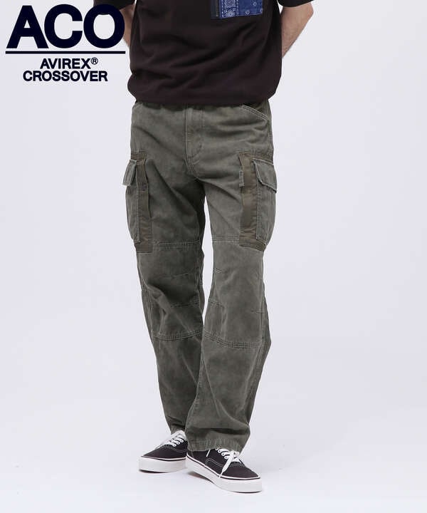 《CROSSOVER》FADED CUSTOM CARGO PANTS / フェイデッド カスタム カーゴパンツ / AVIREX 