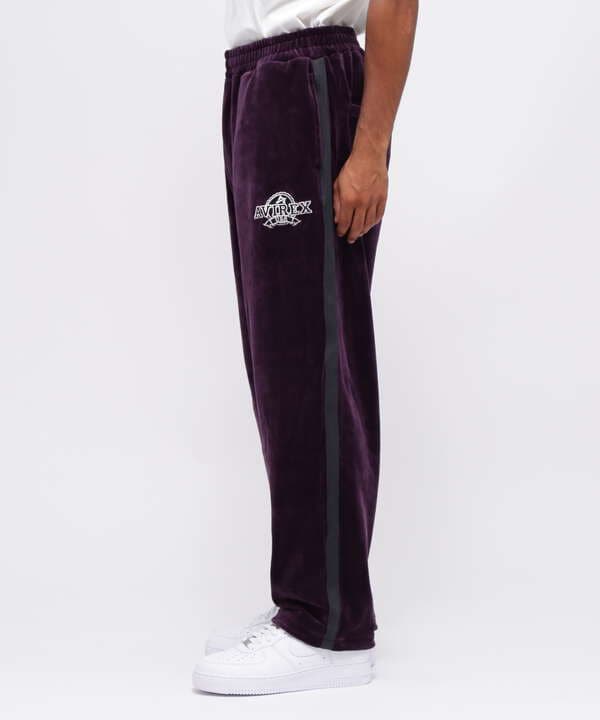 《WEB&DEPOT限定》VELOUR TRACK PANTS / ベロア トラックパンツ