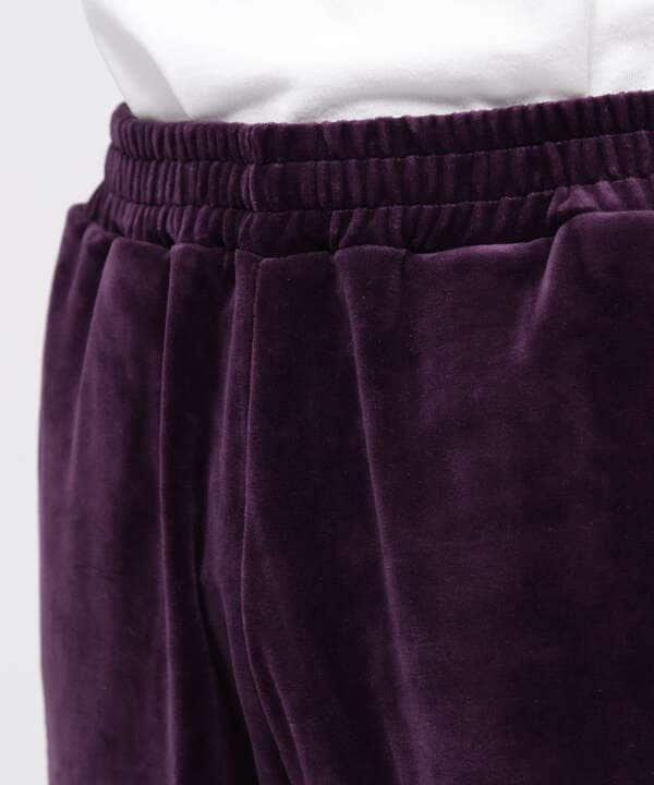 《WEB&DEPOT限定》VELOUR TRACK PANTS / ベロア トラックパンツ