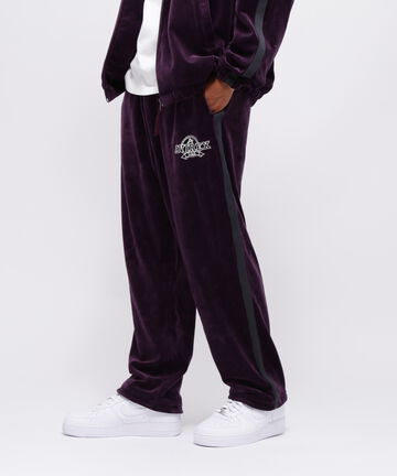 【先行予約 10月中旬-10月下旬入荷予定】《WEB&DEPOT限定》VELOUR TRACK PANTS / ベロア トラックパンツ