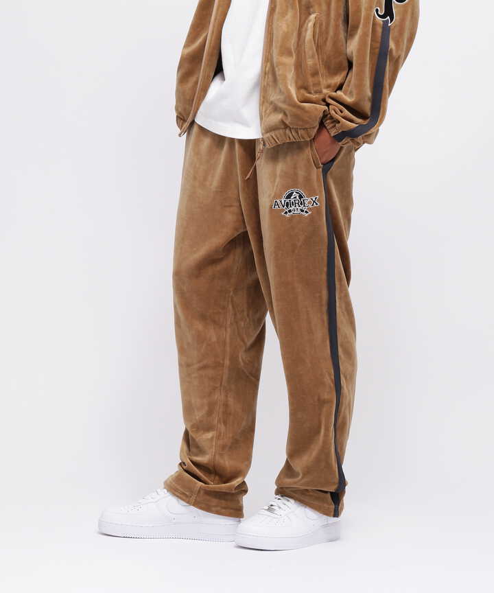 《WEB&DEPOT限定》VELOUR TRACK PANTS / ベロア トラックパンツ