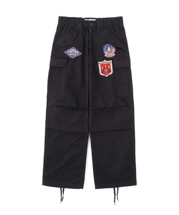 《直営店限定》TOP GUN WAPPEN CARGO PANTS / トップガン ワッペン カーゴパンツ / AVIREX 