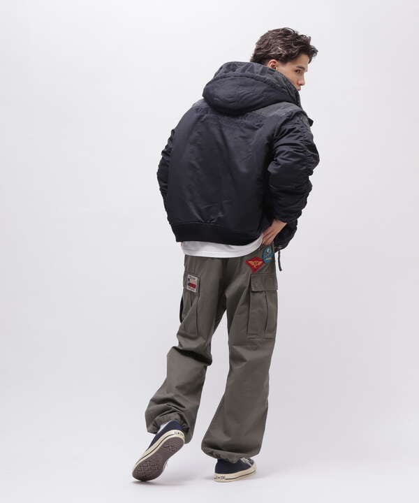 《直営店限定》TOP GUN WAPPEN CARGO PANTS / トップガン ワッペン カーゴパンツ / AVIREX 