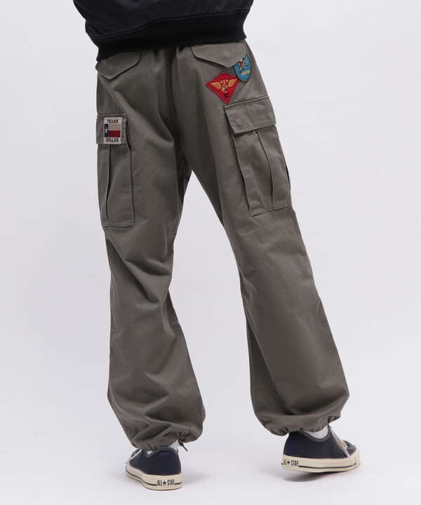 《直営店限定》TOP GUN WAPPEN CARGO PANTS / トップガン ワッペン カーゴパンツ / AVIREX 