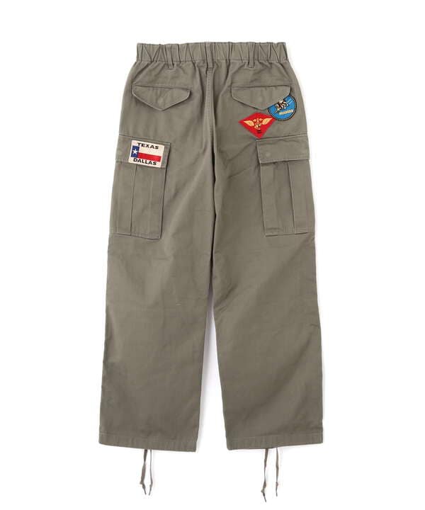 《直営店限定》TOP GUN WAPPEN CARGO PANTS / トップガン ワッペン カーゴパンツ / AVIREX 