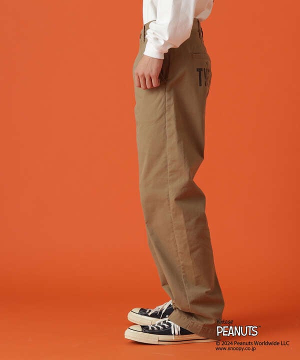 《AVIREX × PEANUTS》CHINO PANTS "FLYING ACE" / チノパンツ "フライング エース" / ピーナッツ