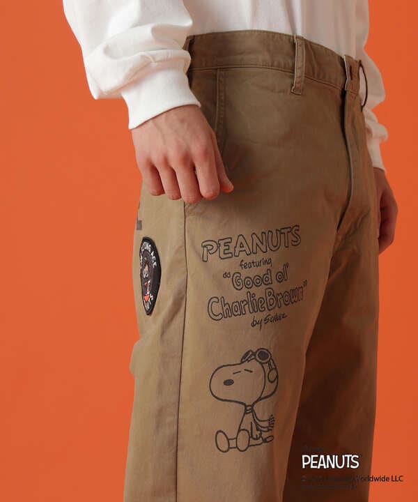 《AVIREX × PEANUTS》CHINO PANTS "FLYING ACE" / チノパンツ "フライング エース" / ピーナッツ