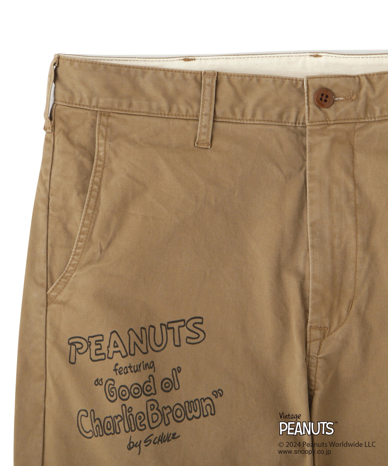 《AVIREX × PEANUTS》CHINO PANTS "FLYING ACE" / チノパンツ "フライング エース" / ピーナッツ