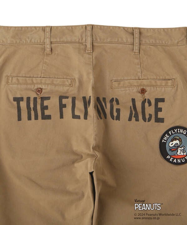 《AVIREX × PEANUTS》CHINO PANTS "FLYING ACE" / チノパンツ "フライング エース" / ピーナッツ