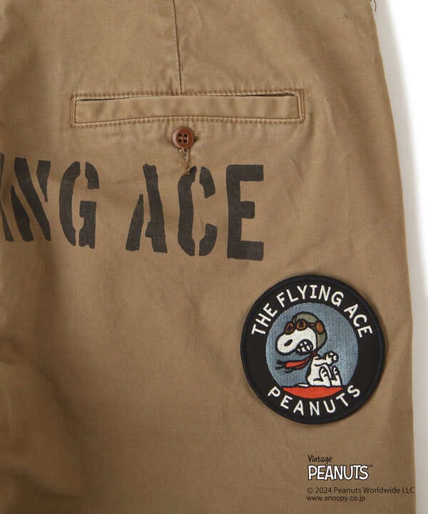 《AVIREX × PEANUTS》CHINO PANTS "FLYING ACE" / チノパンツ "フライング エース" / ピーナッツ