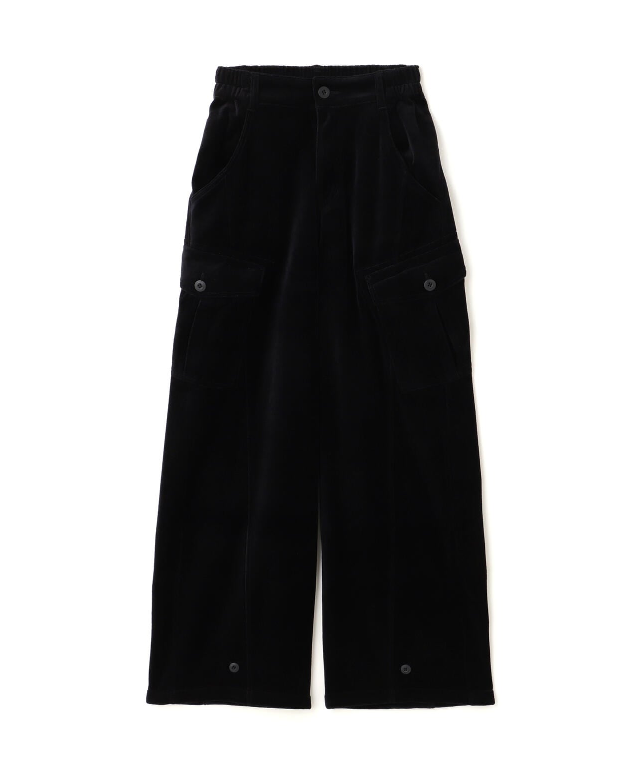 BOYFRIEND CARGO VELOUR PANTS/ボーイフレンド ベロアカーゴパンツ