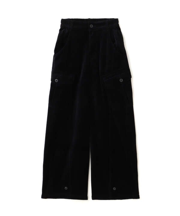 BOYFRIEND CARGO VELOUR PANTS/ボーイフレンド ベロアカーゴパンツ