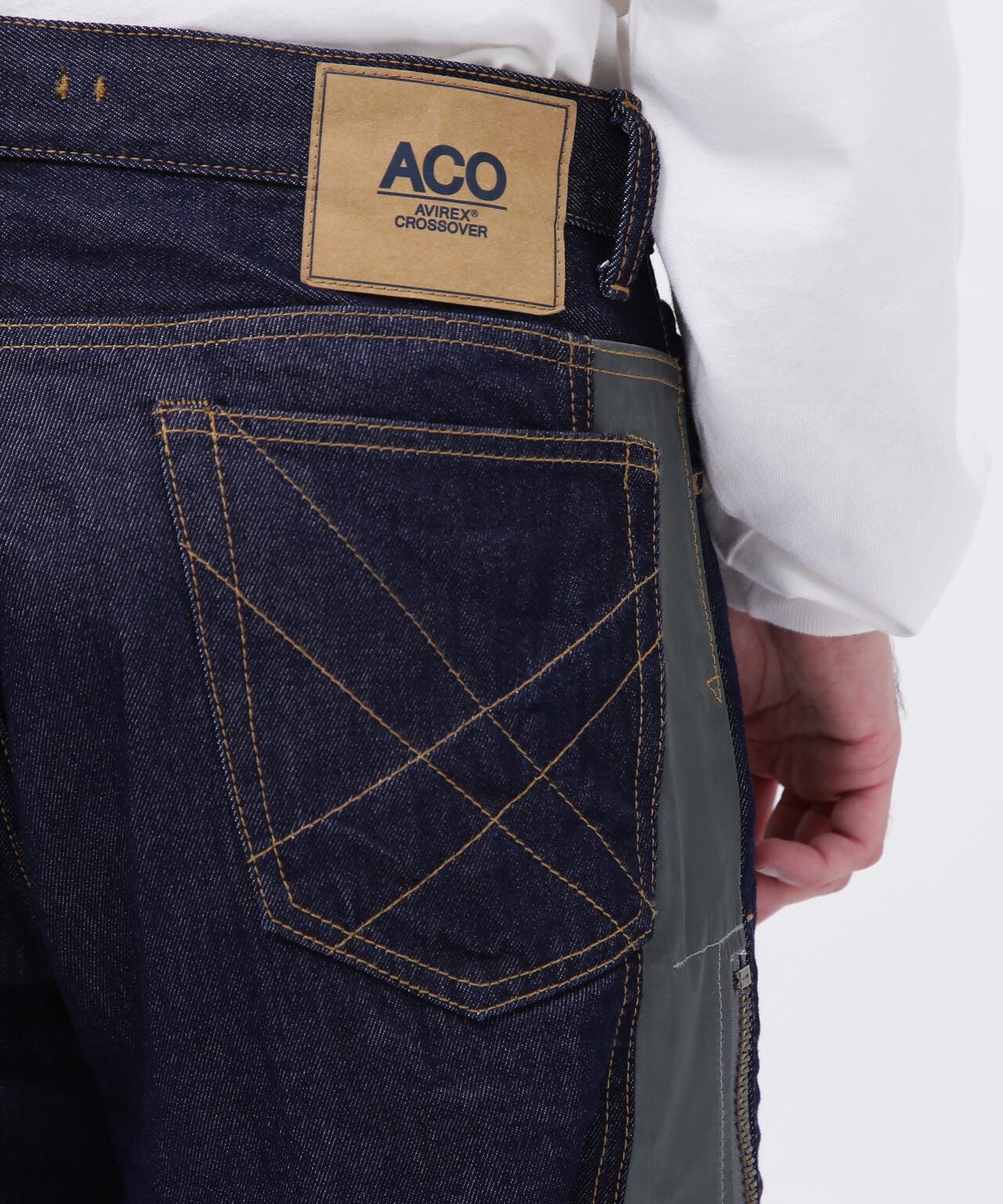 《CROSSOVER》5POCKET DENIM PANTS / ファイブポケット デニムパンツ / AVIREX / アヴィレックス