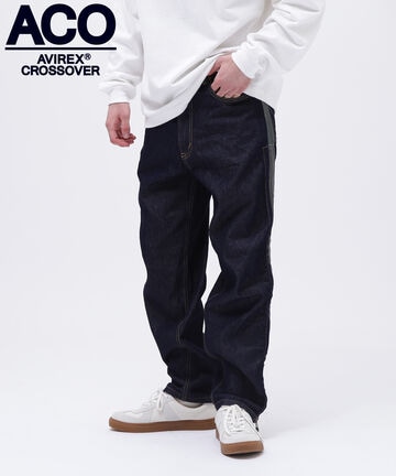 《CROSSOVER》5POCKET DENIM PANTS / ファイブポケット デニムパンツ / AVIREX / アヴィレックス