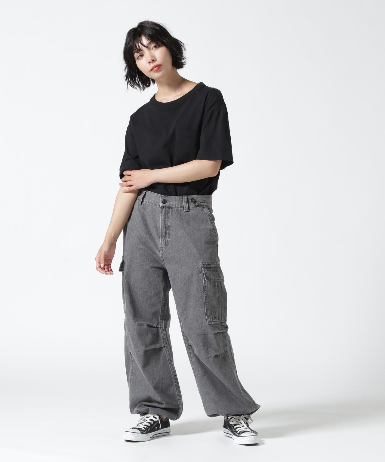 CARGO DENIM PANTS/カーゴデニムパンツ